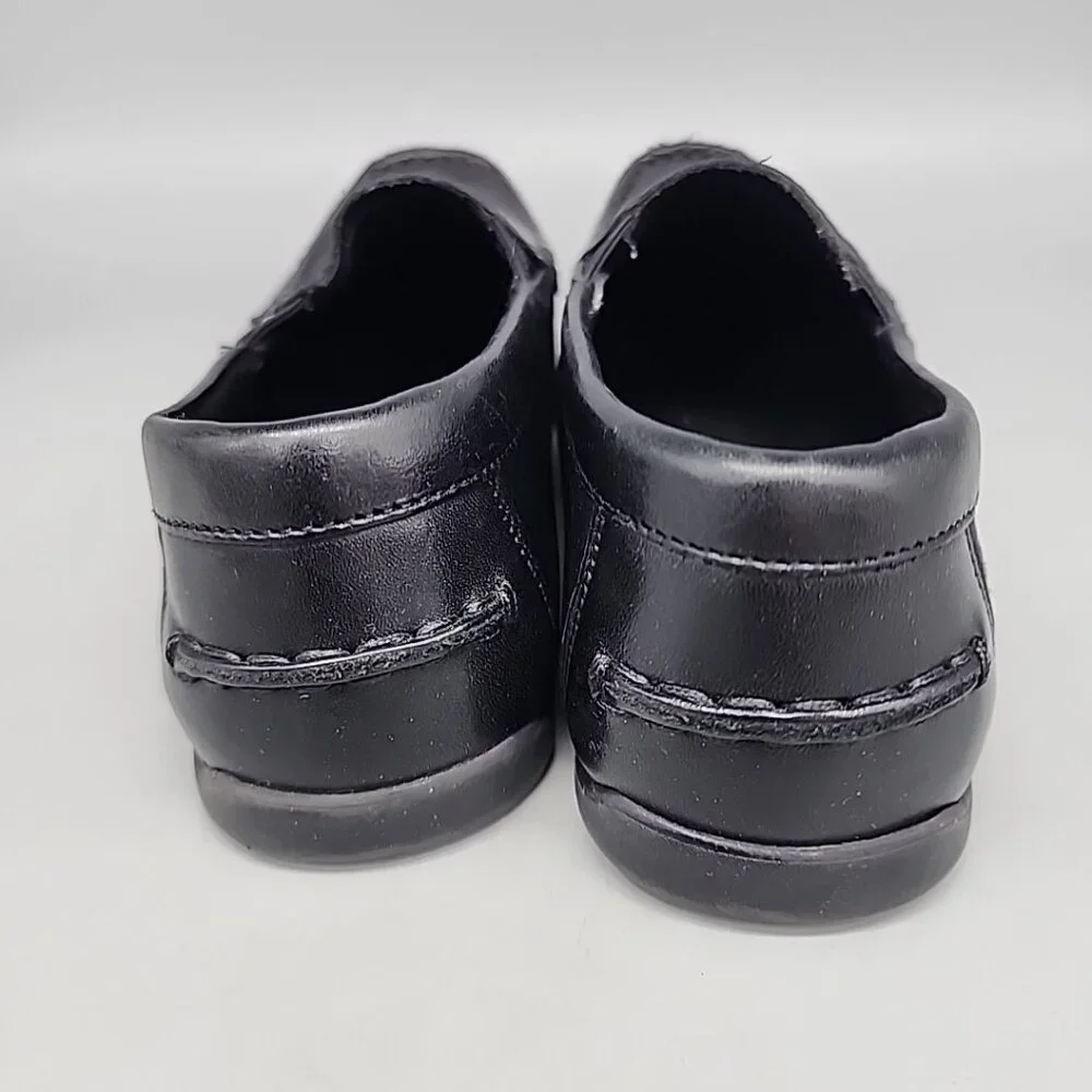 Florsheim Kids Shoes Boys 5 Jasper Jr Venetian Leather Formal Loafers Black
